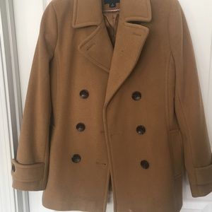 Lands end pea coat